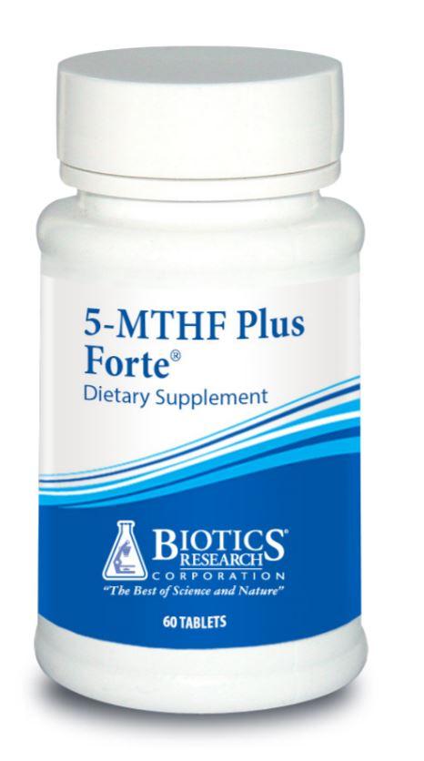 5-MTHF PLUS FORTE,  2500 mcg (60 Tabs) Biotics Research Corporation