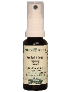 538 Herbal Throat Spray 25 mL MediHerb  $ 24.00