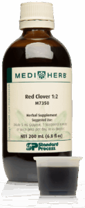 553 Red Clover 1:2 200mL MediHerb $60.00