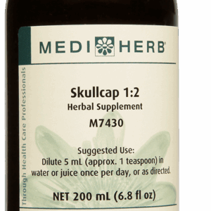 560 Skullcap 1:2 200 mL MediHerb $ 64.50