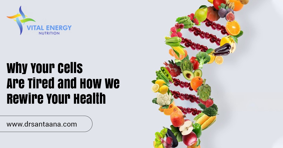 Why Your Cells Are Tired and How We Rewire Your Health